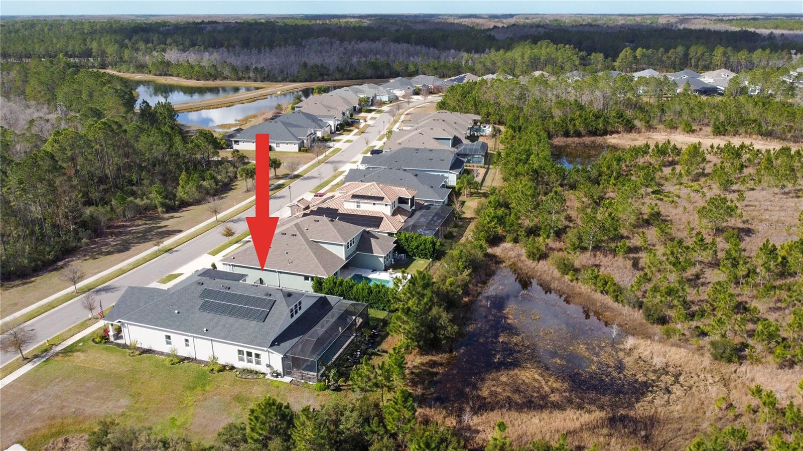 enclave with 3 sides conservation lots