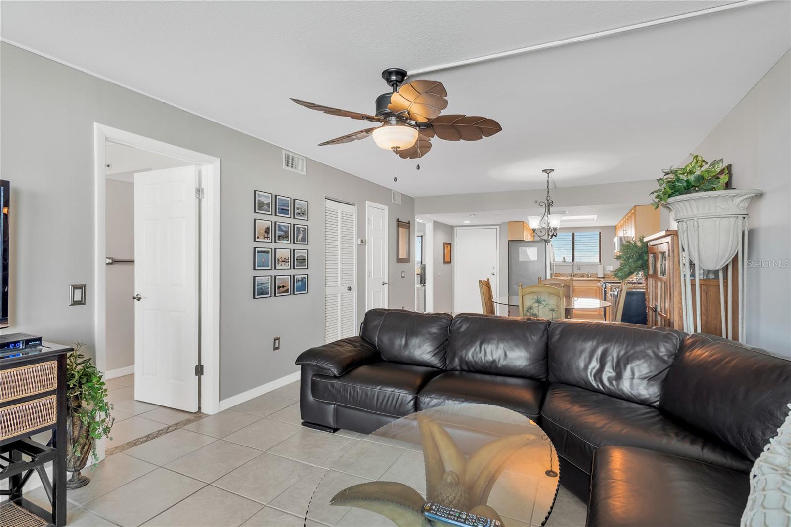 Living Room looking back to dining area.