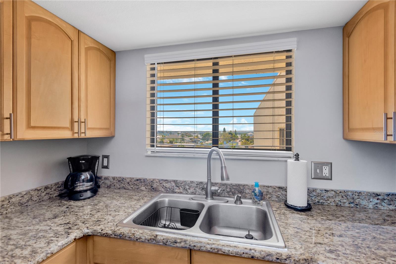 Working in kitchen ~ no problem ~ enjoy the lovely canal views from your kitchen window.