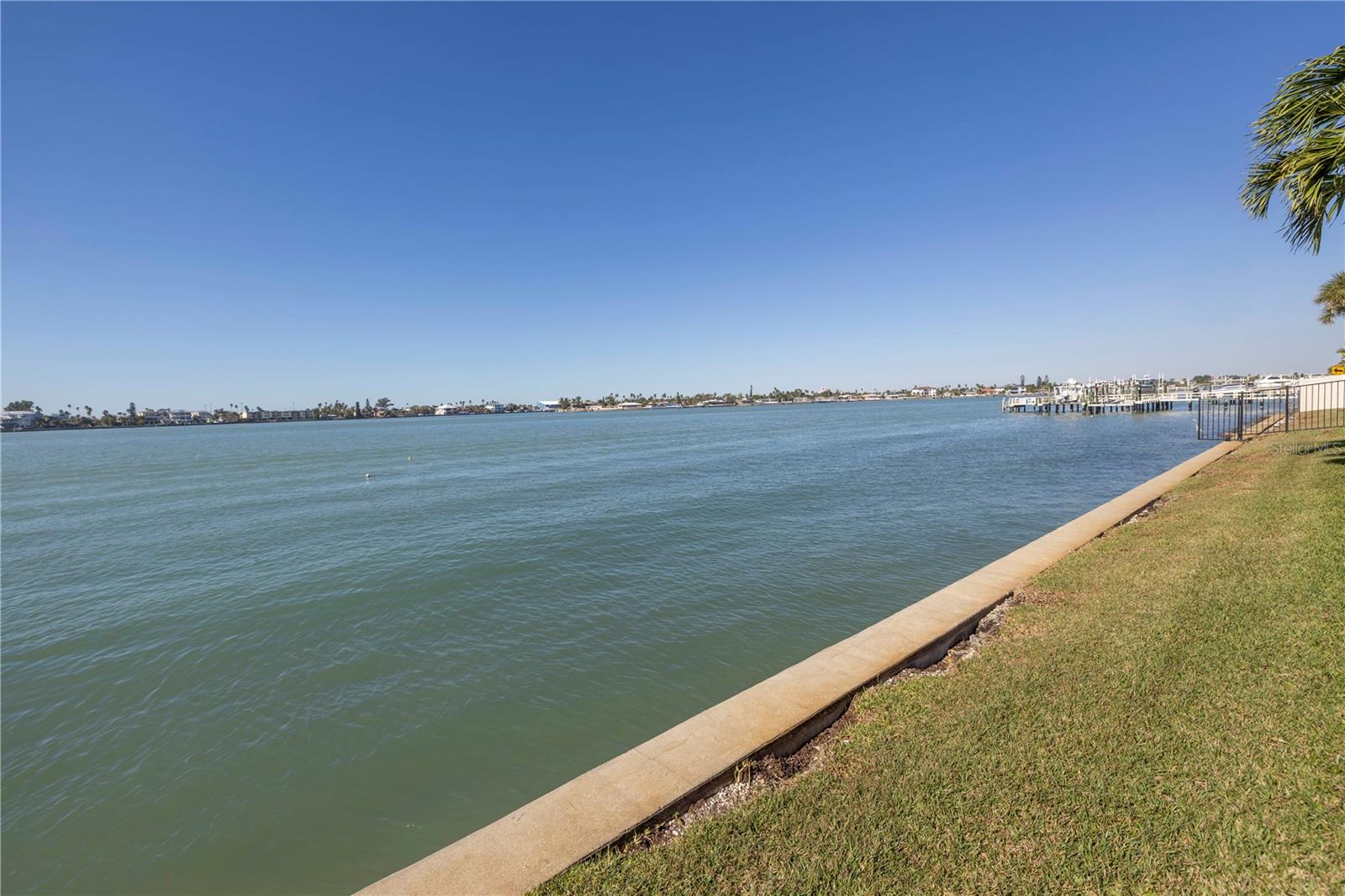 overlooking the Pass A Grille channel