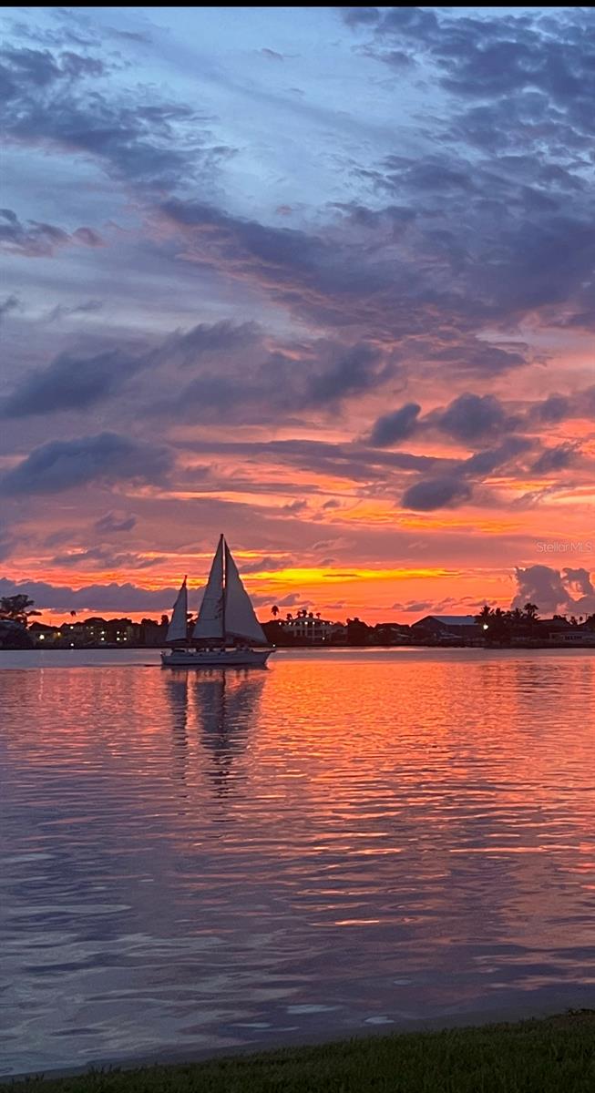 sunset views from your patio