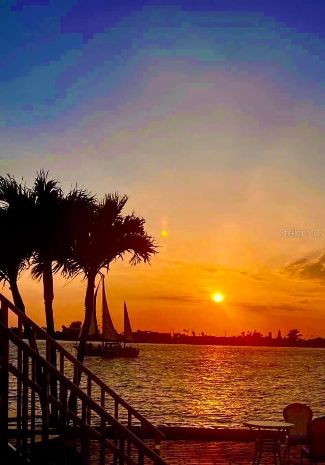 sunset views from your patio