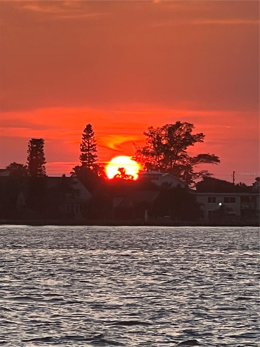 sunset views from your patio