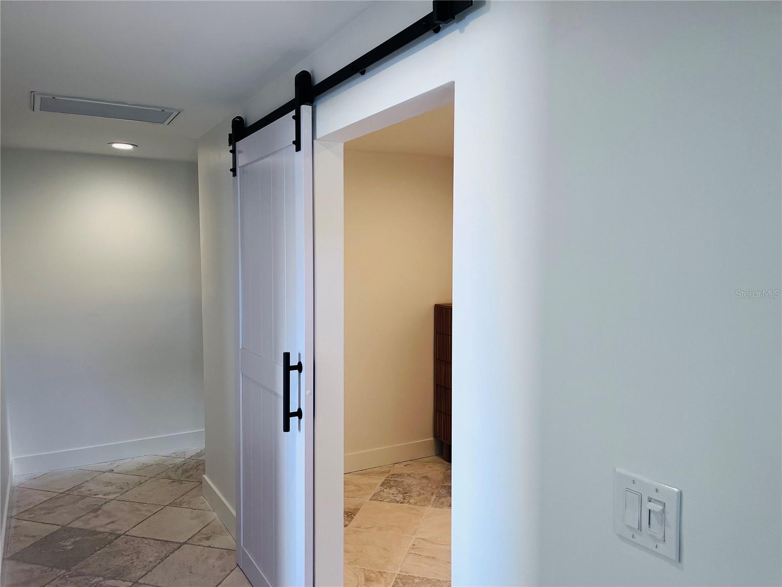 Farmhouse style closet door