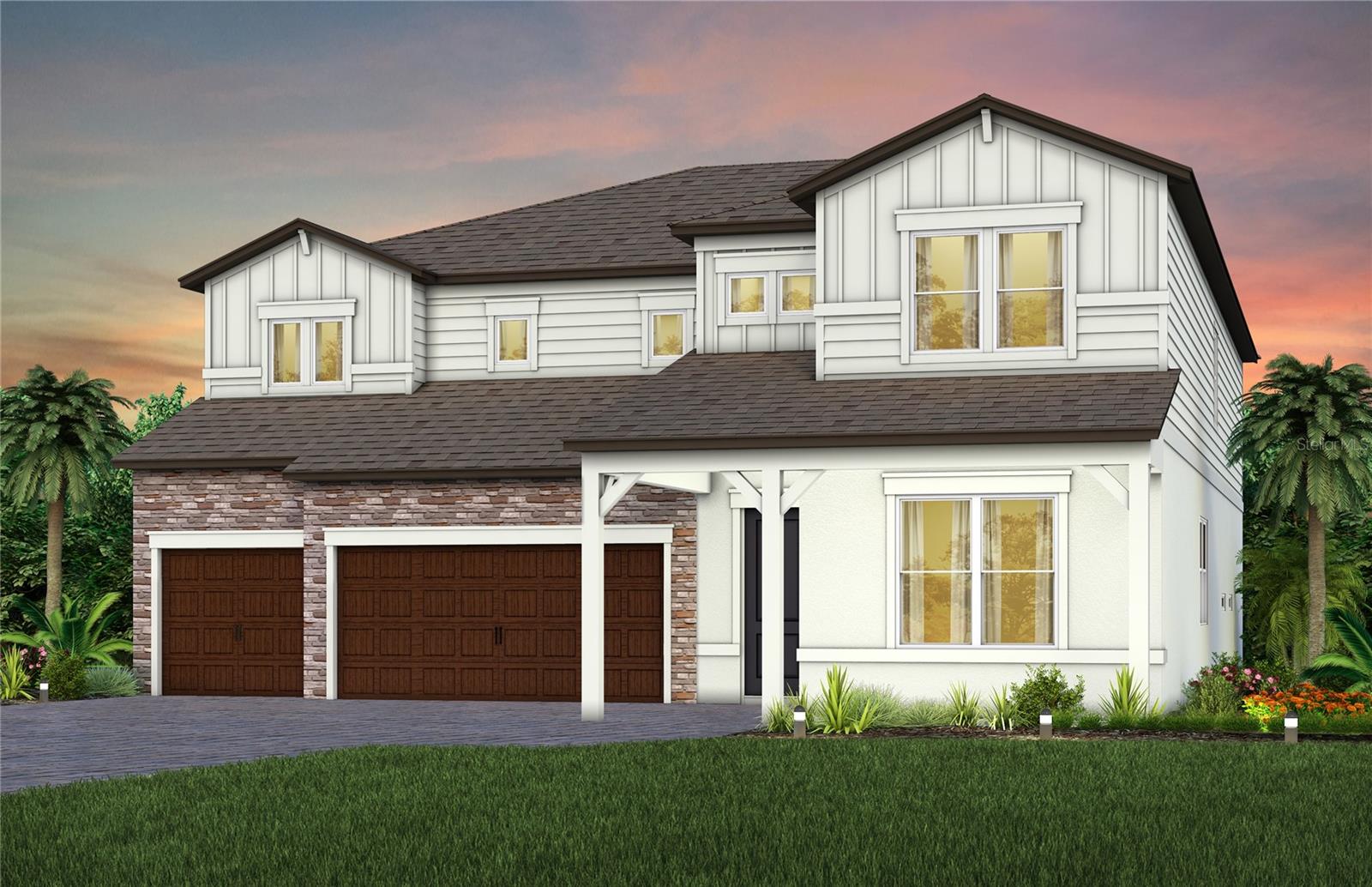 Exterior Rendering, Elevation CO2