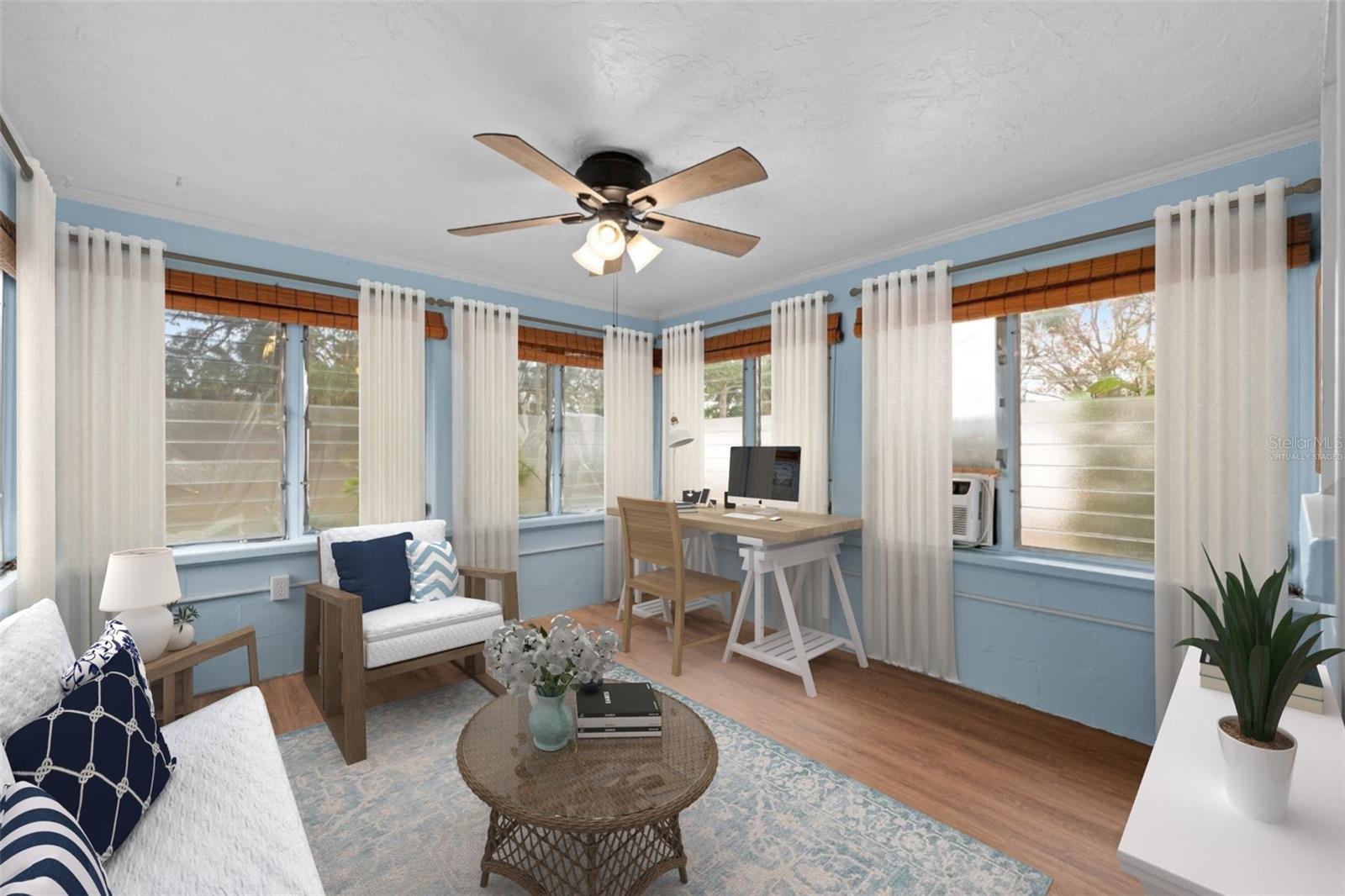 This photo is virtually staged