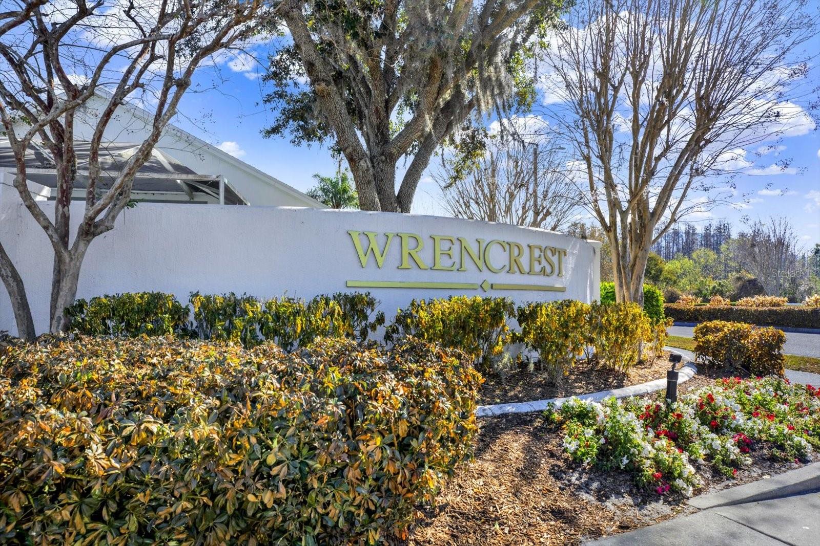 Wrencrest gated neighborhood