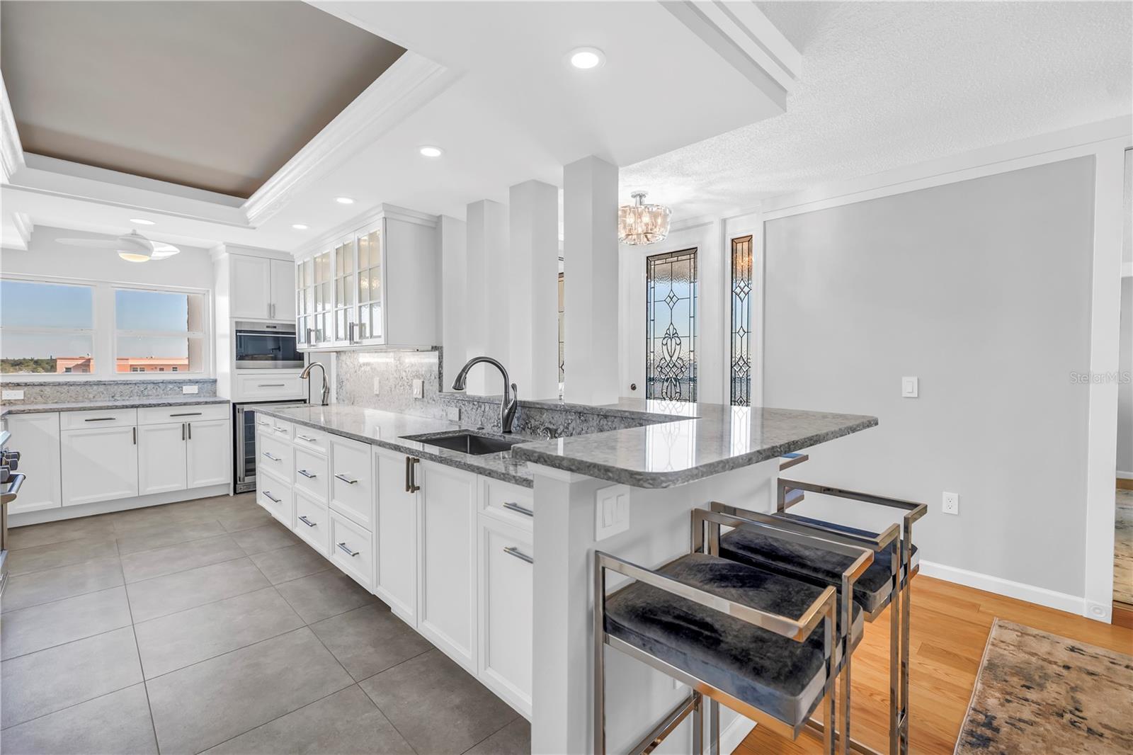 Top of the line on every piece in the kitchen