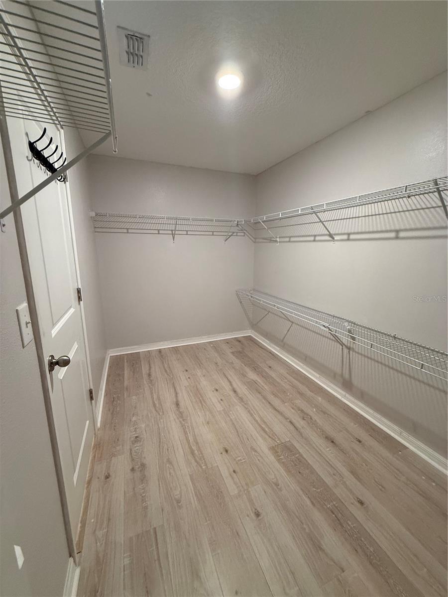 Walk-In Master Closet