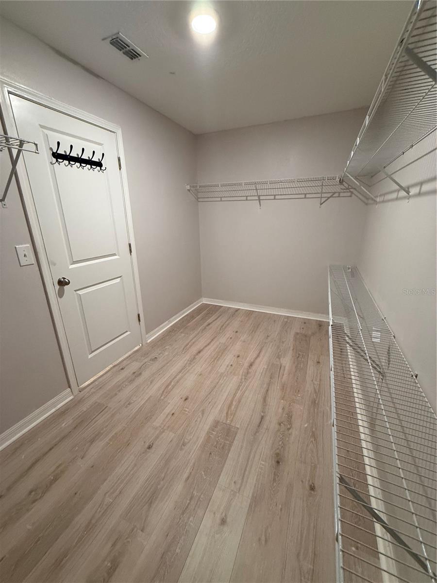 Walk-In Master Closet