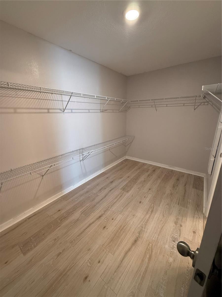 Walk-In Master Closet