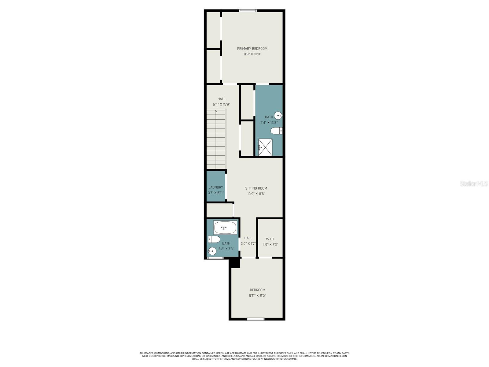 Second floor floorplan