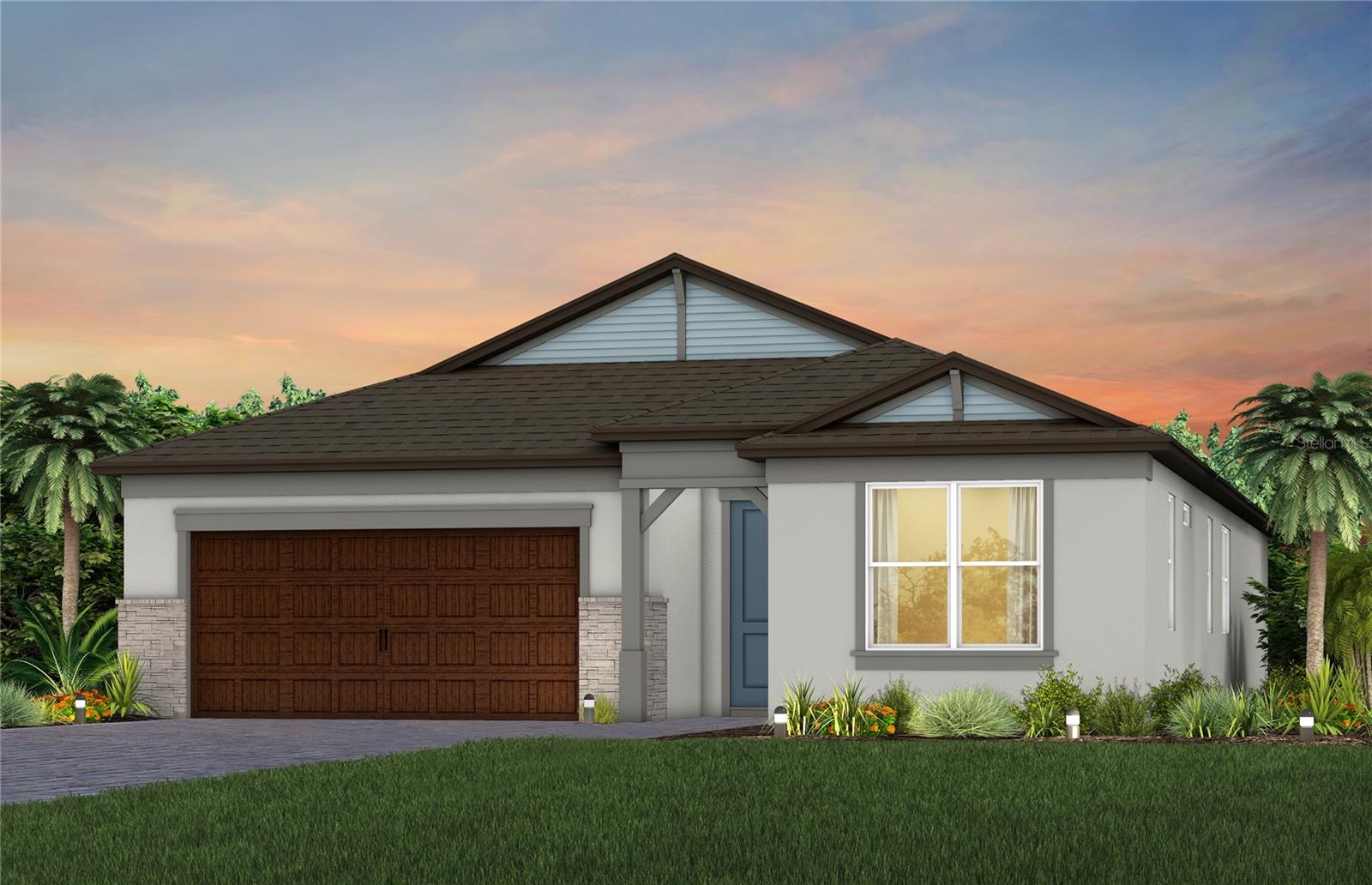 Exterior Rendering, Elevation CO1