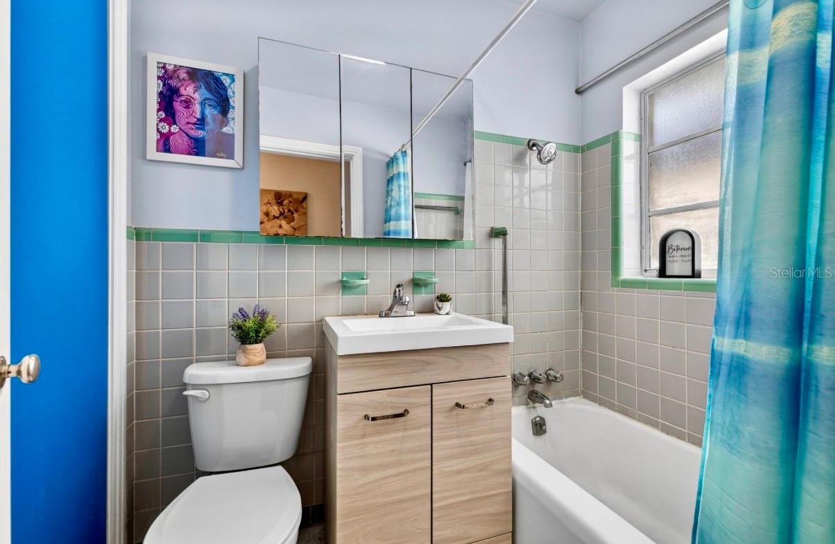 Bathroom - featuring bath tub