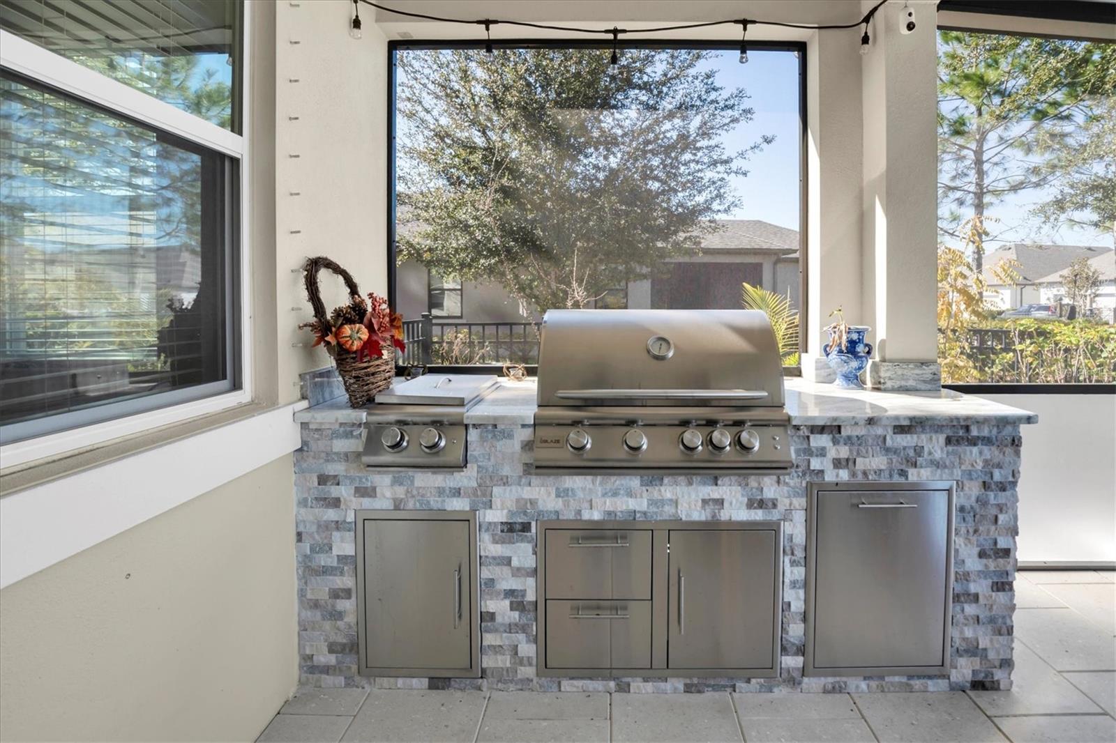 Brand new outdoor grill