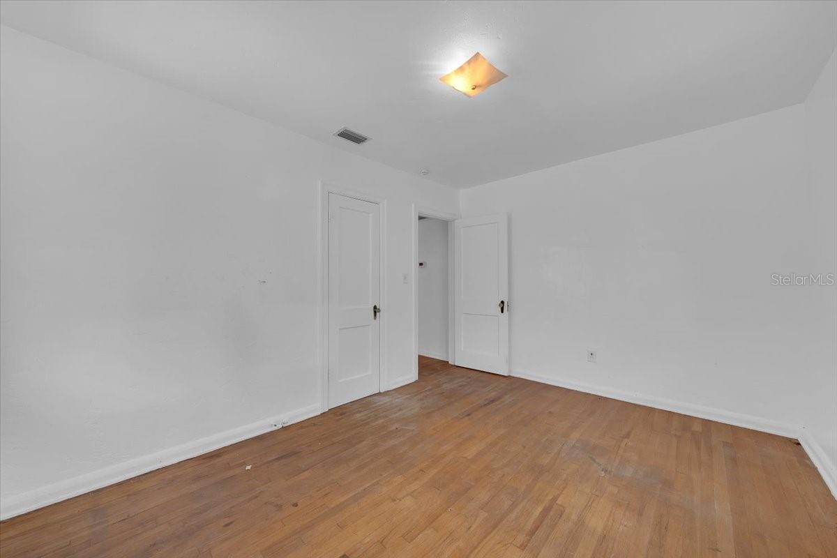 Large in size with closet!