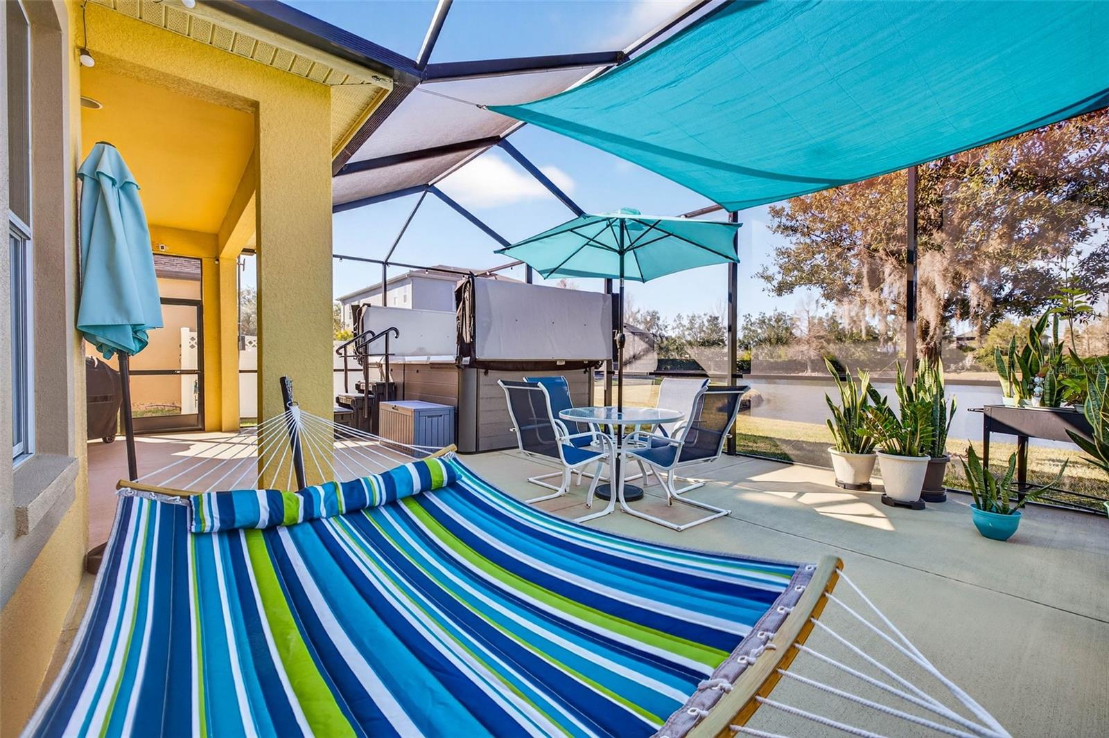 Gorgeous outdoor space for entertaining or relaxing.