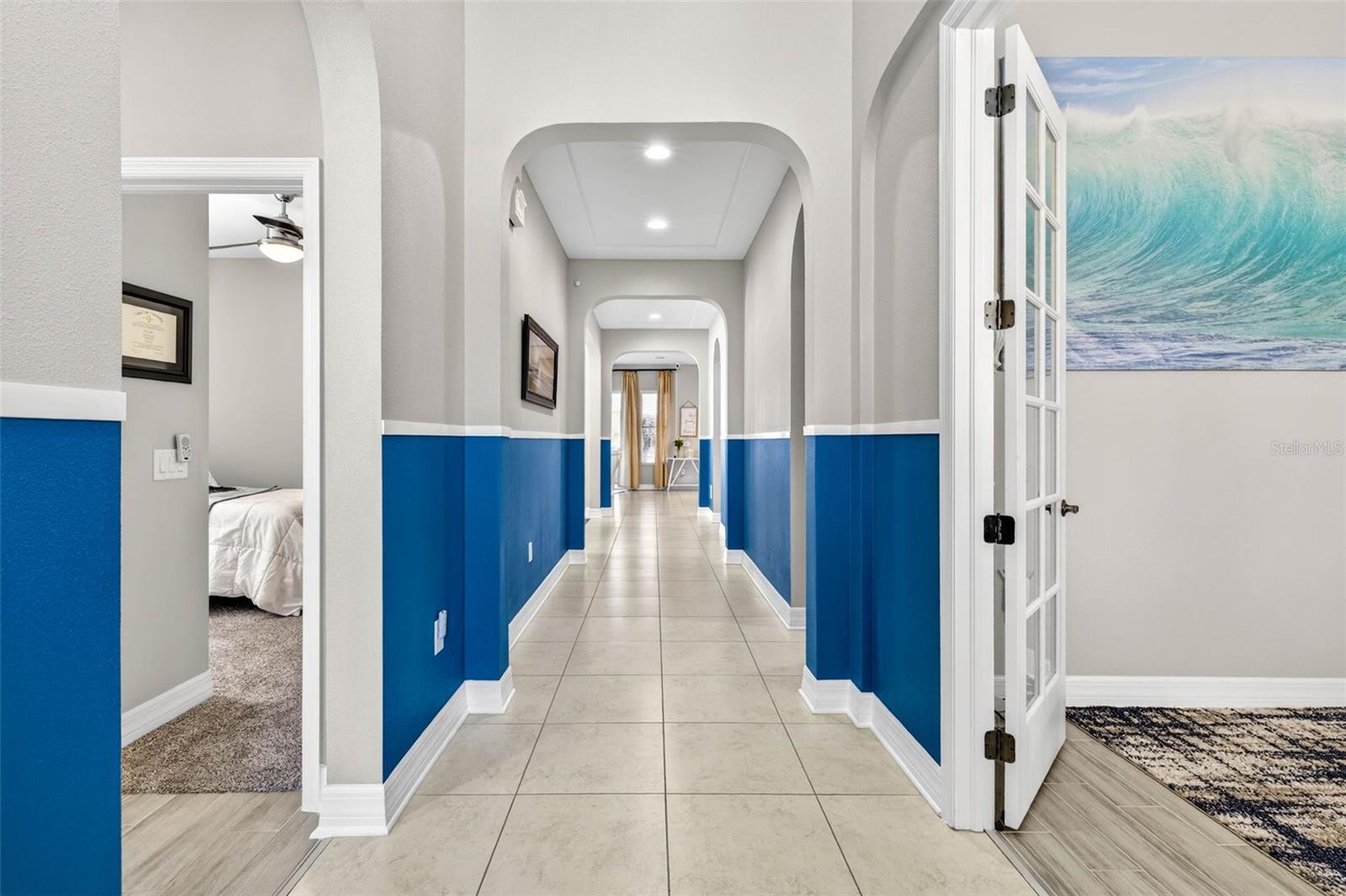 Built with high ceilings, and architectural design not seen in today's construction.