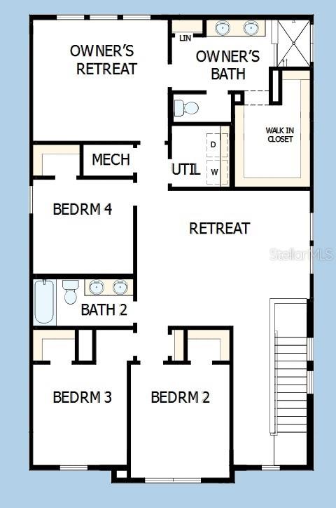 Floor Plan Second Floor