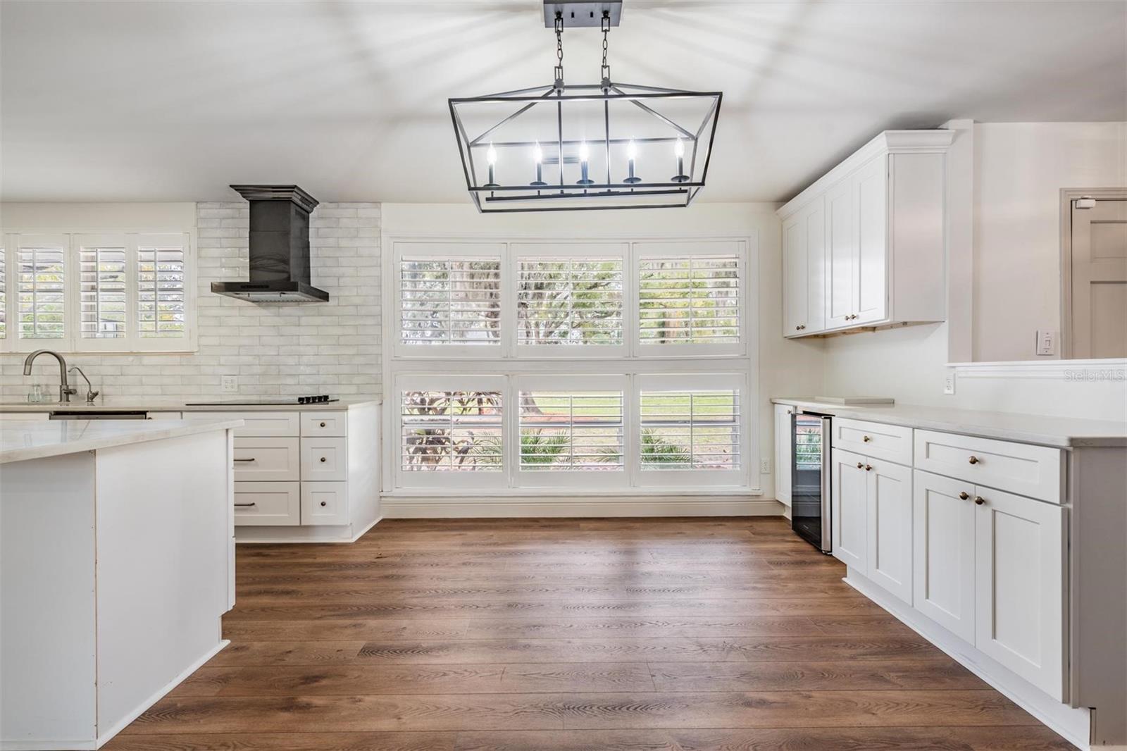 dining room and kitchen