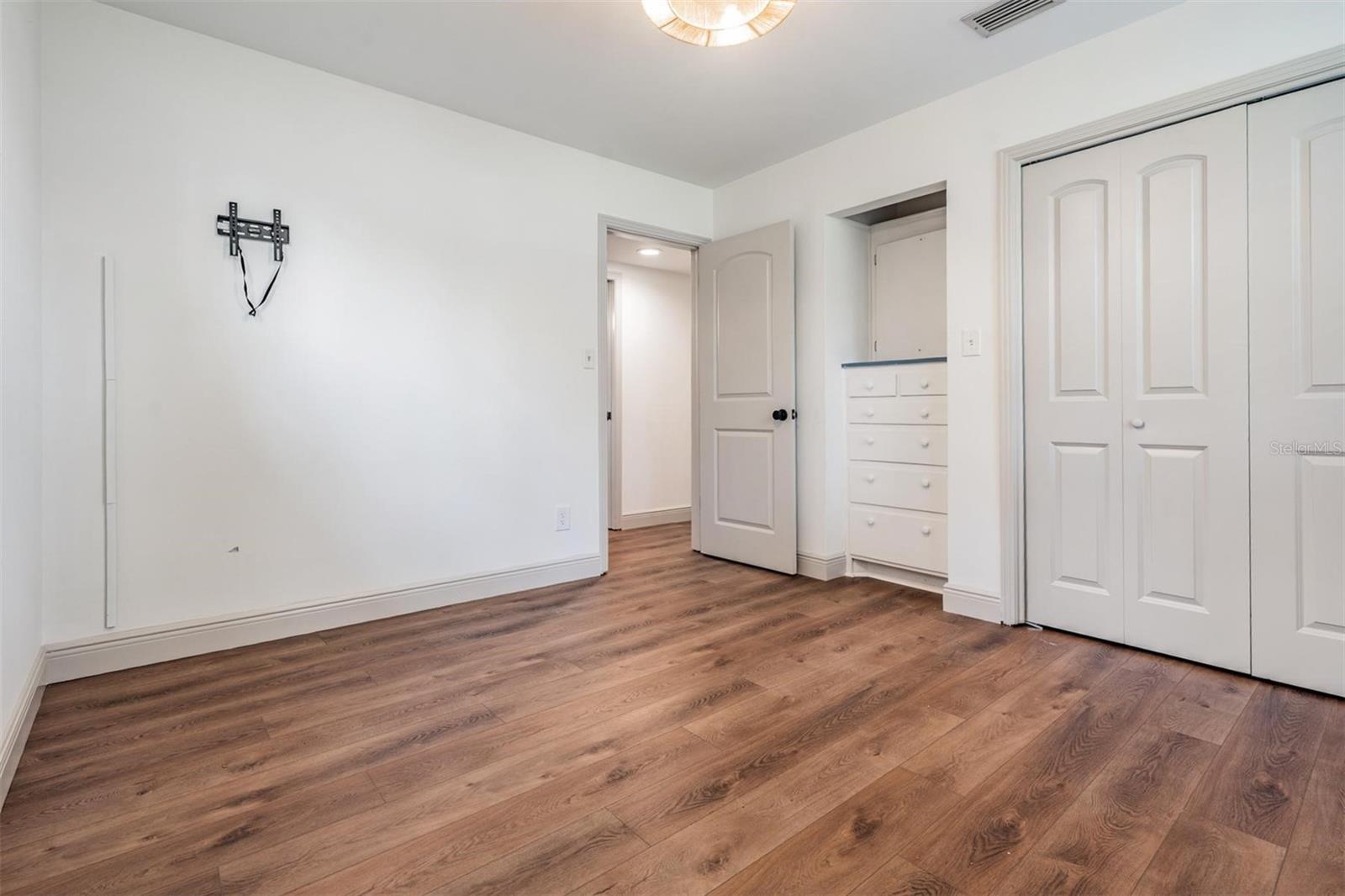 Bedroom 2 - built in dresser
