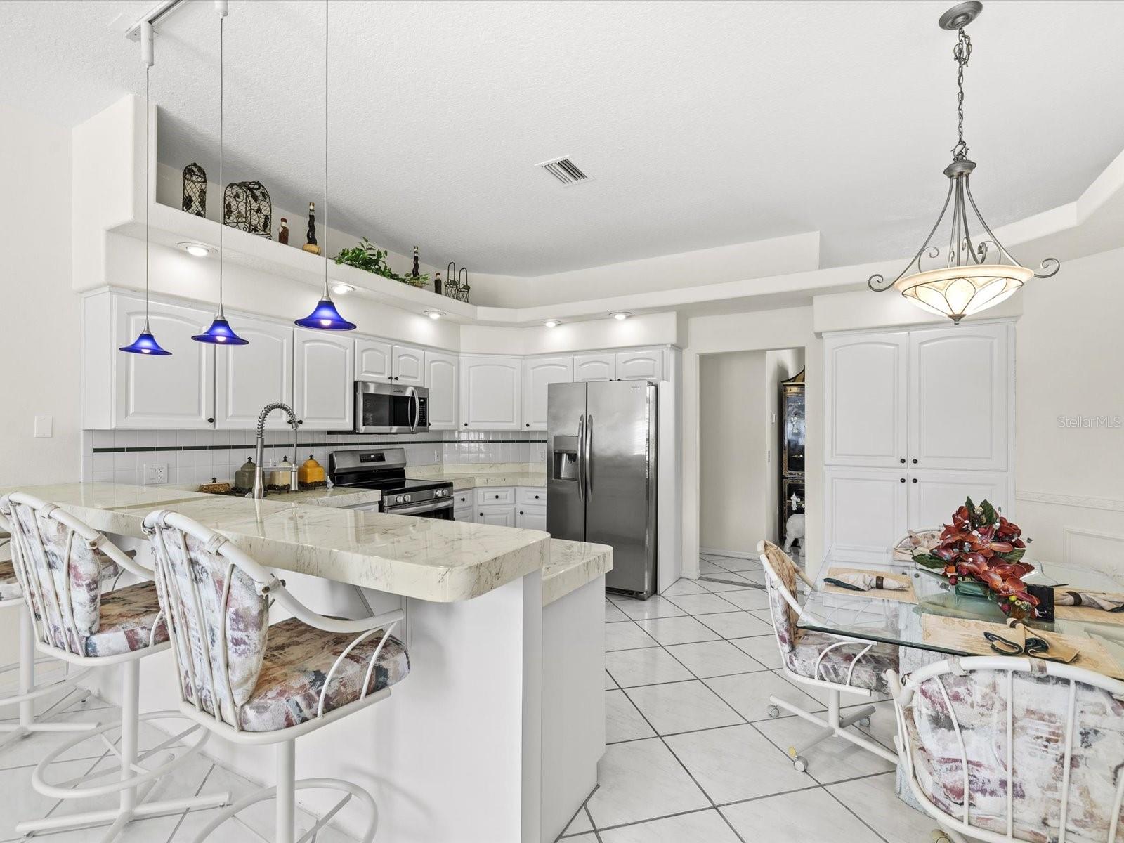 Stunning open kitchen