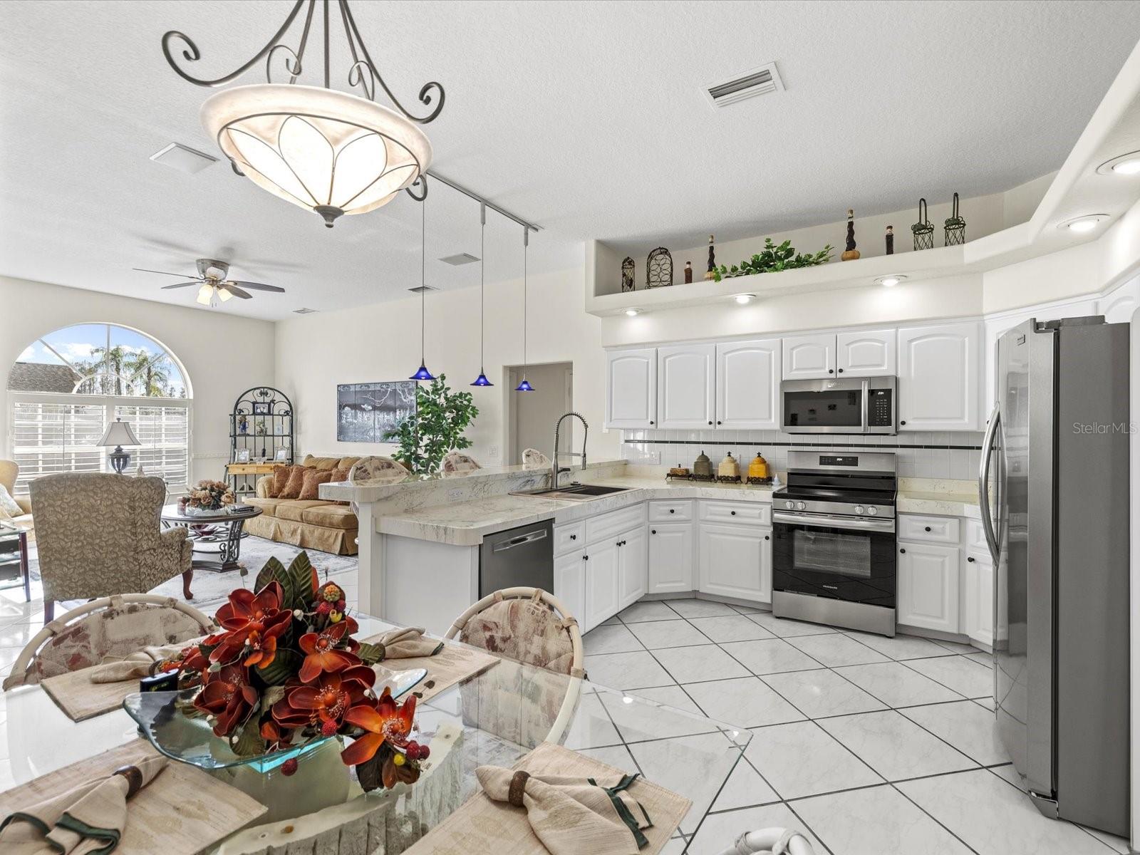 Stainless steel appliances