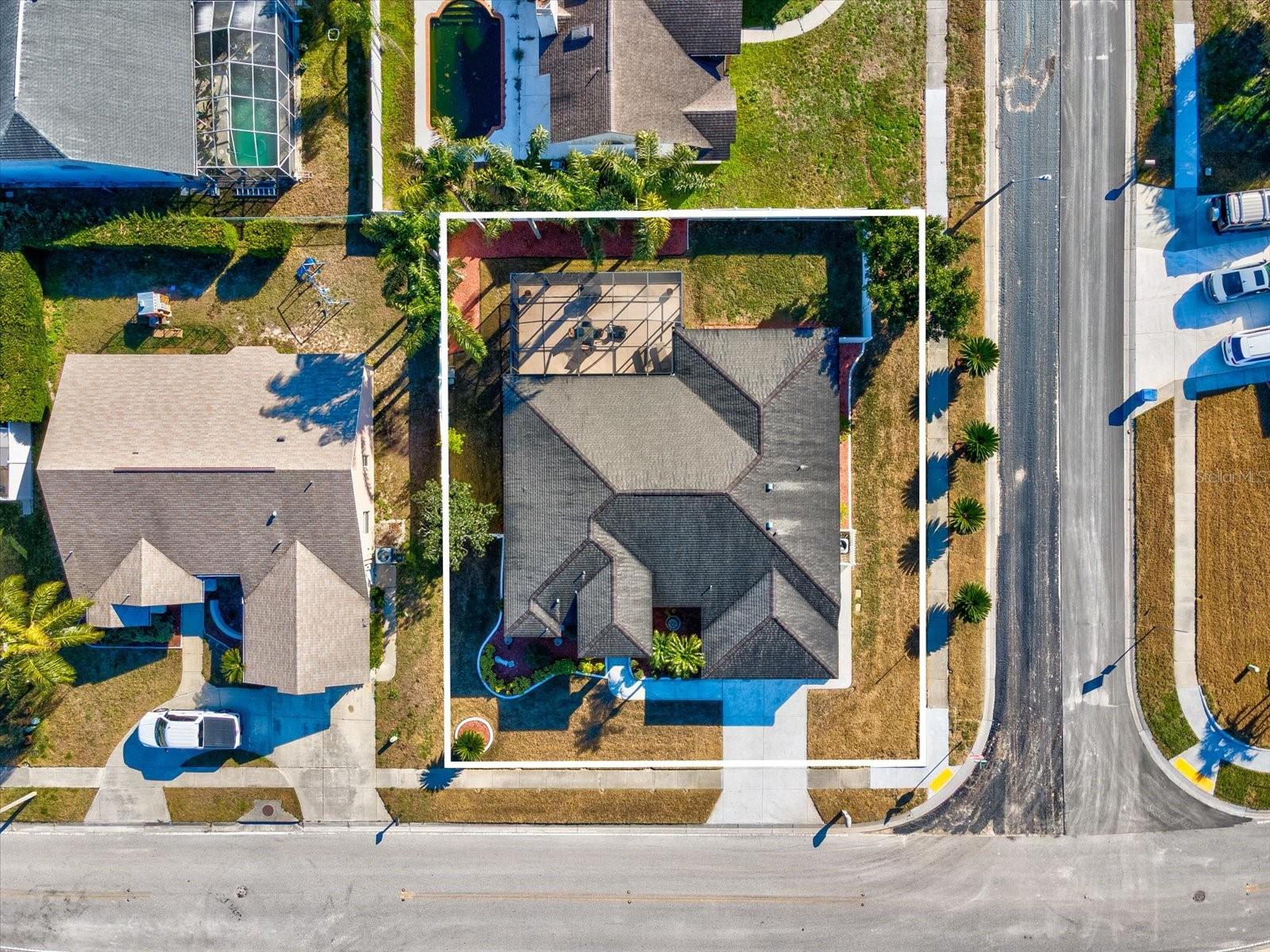 0.22 acre corner lot