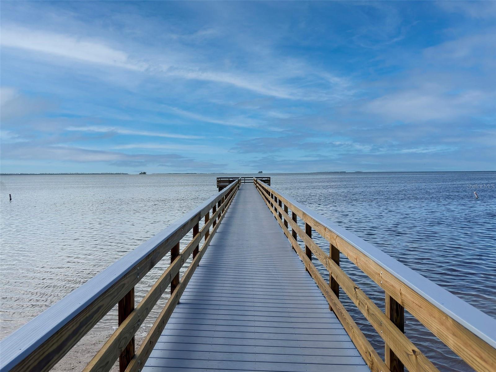 New Crystal Beach Pier.