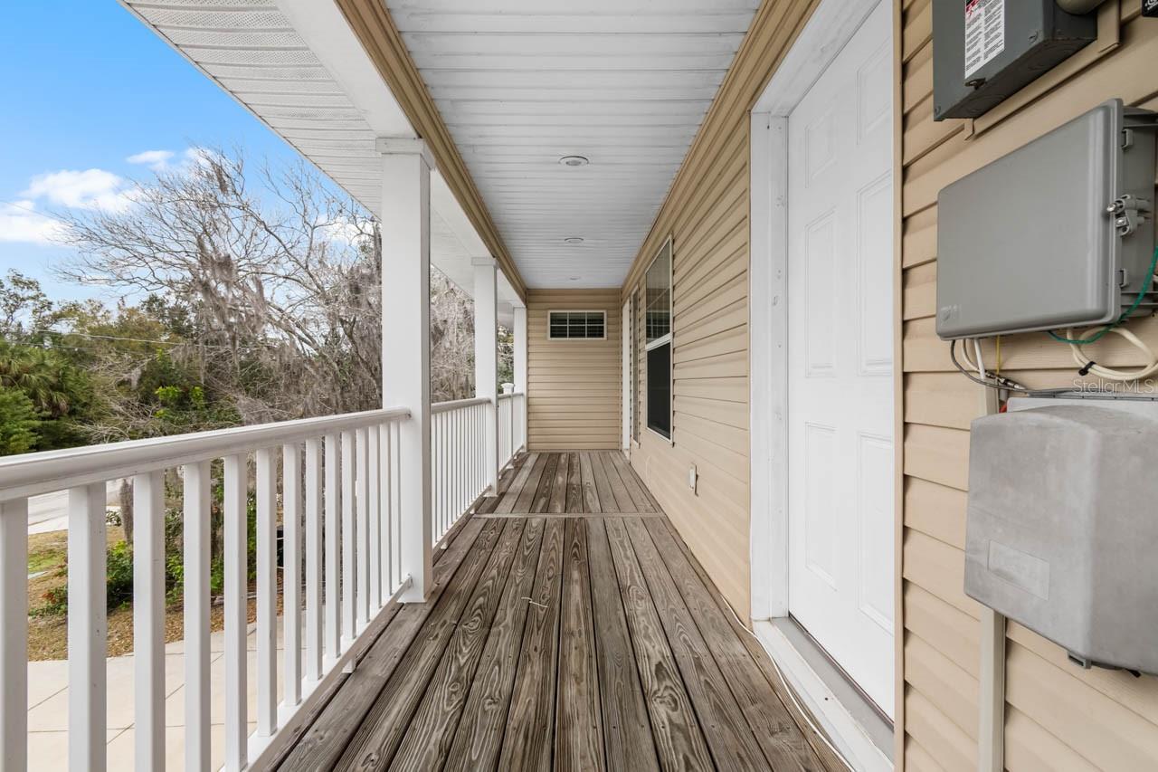 Covered Front Porch