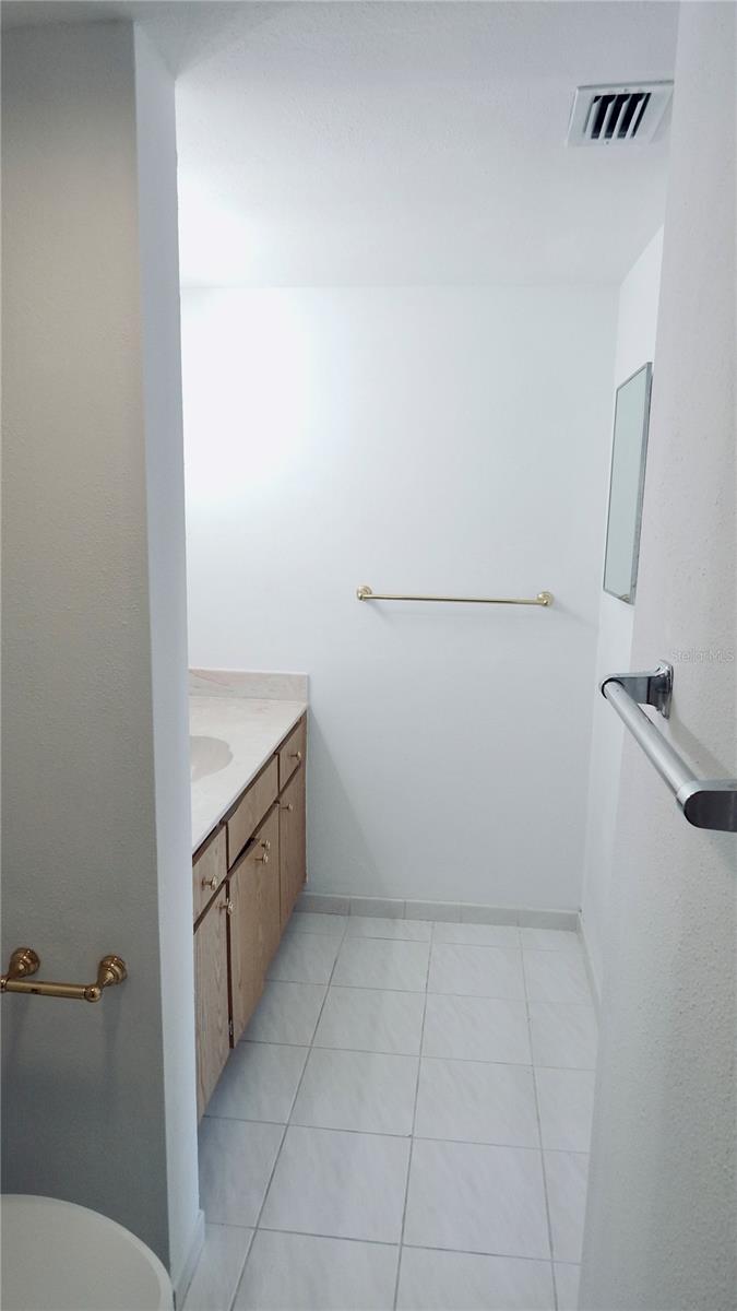 Master Bathroom view from shower