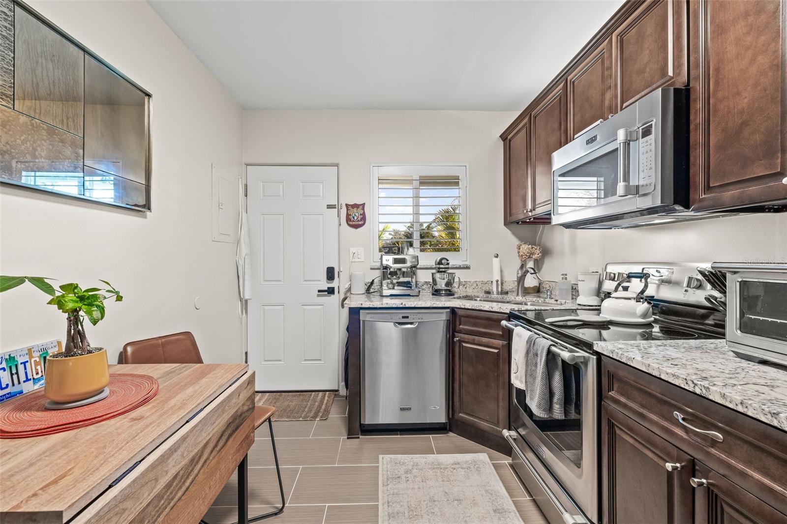 Kitchen at Exterior Access