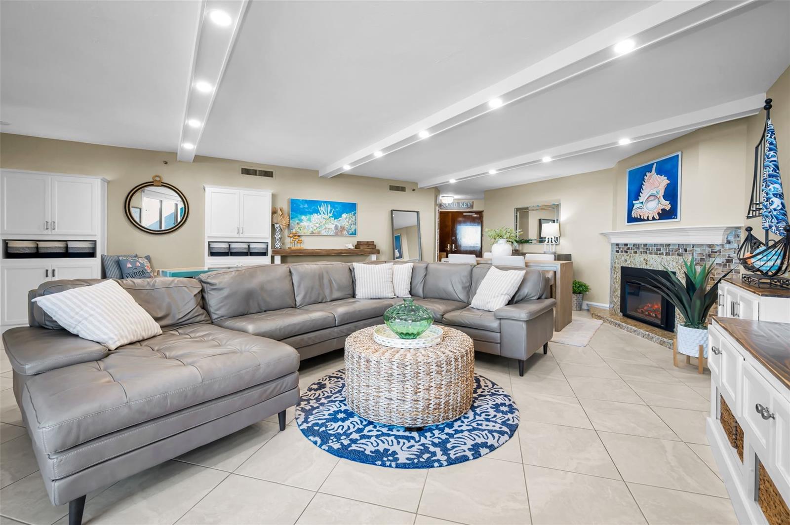 Large Living Room off the Entry