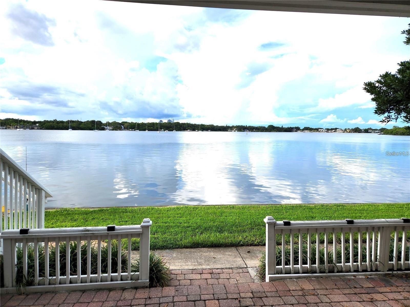 View of Big Bayou from patio