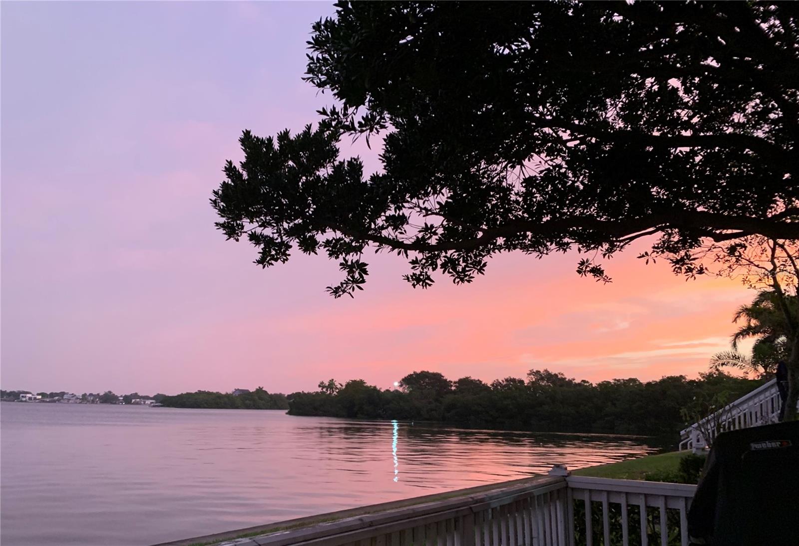 Sunrise from back patio