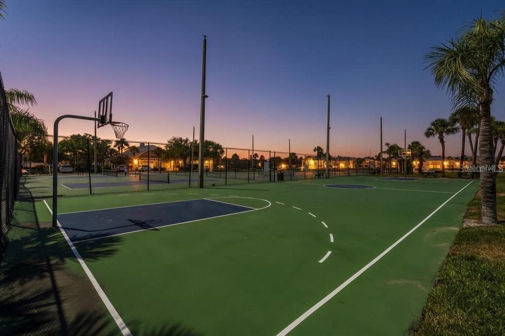 Waterside South's basketball courts