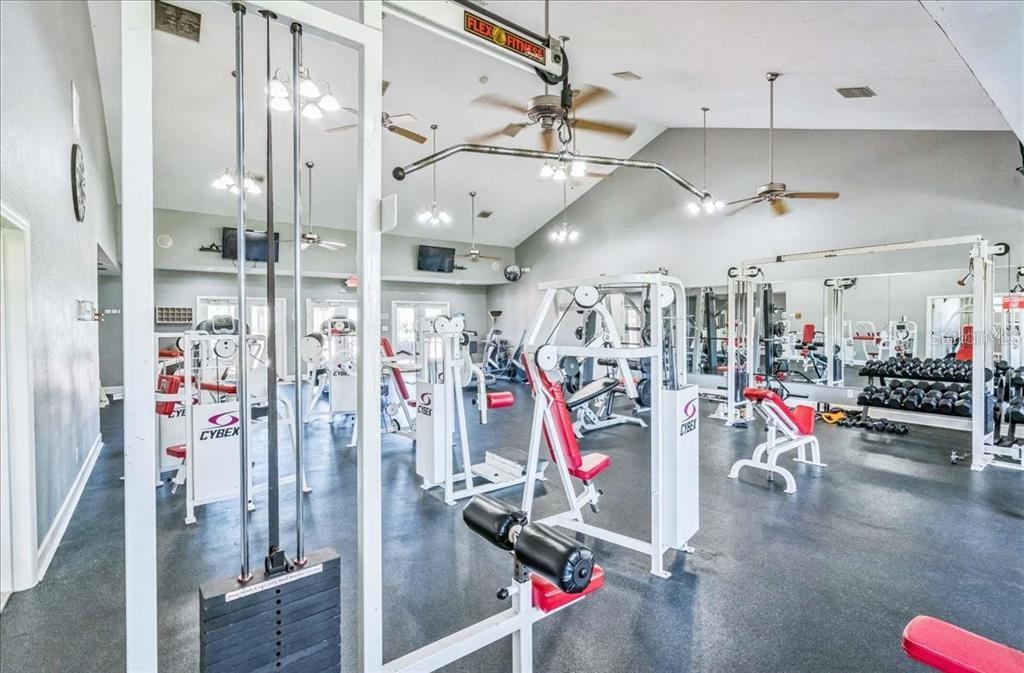 Waterside South's workout rooom