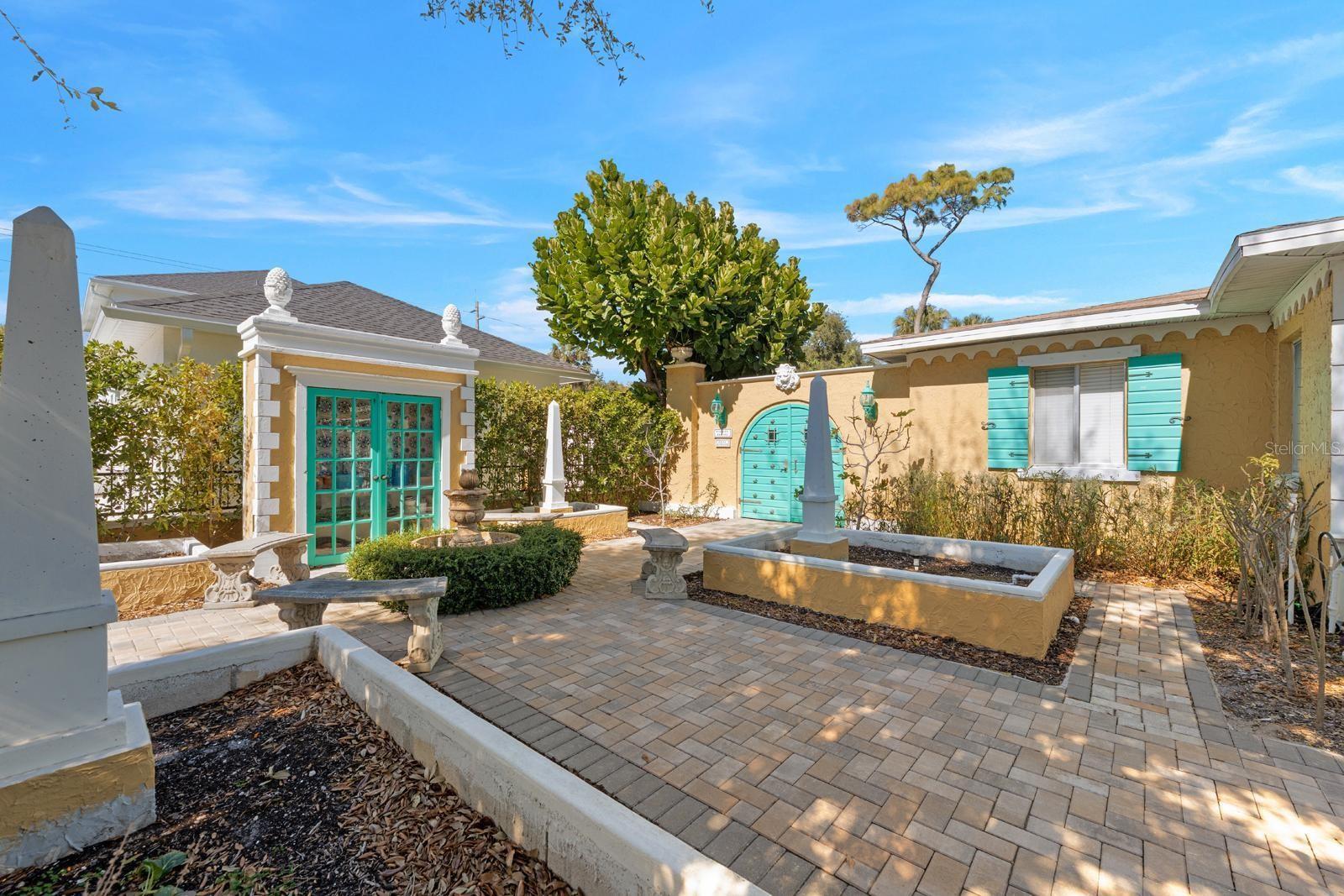 FRONT YARD / HERB GARDEN