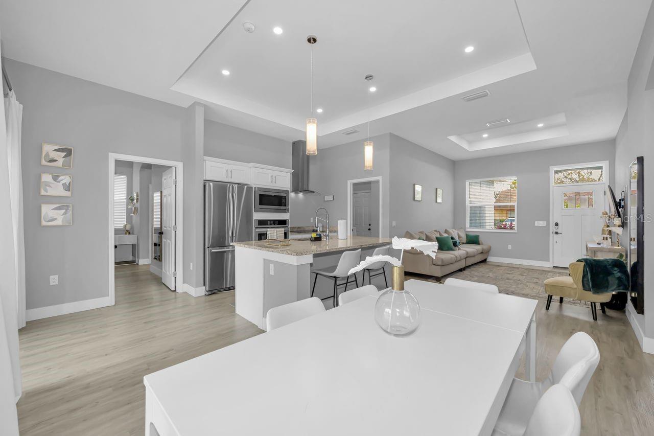 A great space for family and friends to gather.