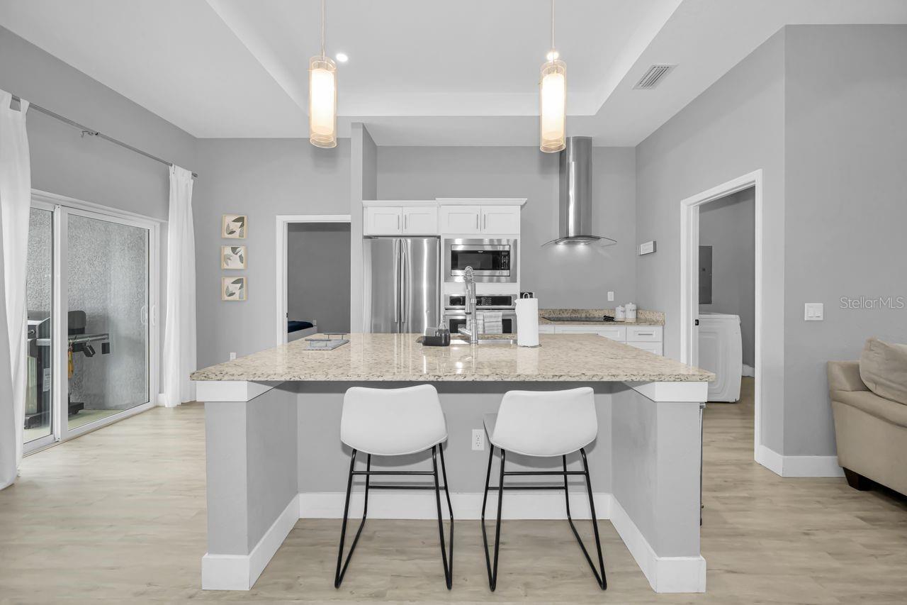 A great space for everyday meals or easy entertaining