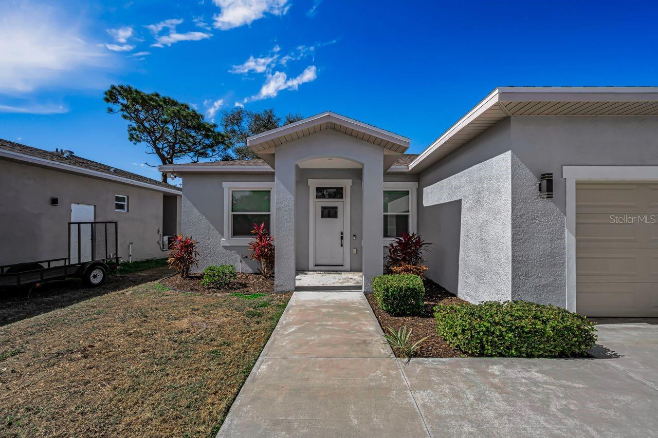 Inviting curb appeal