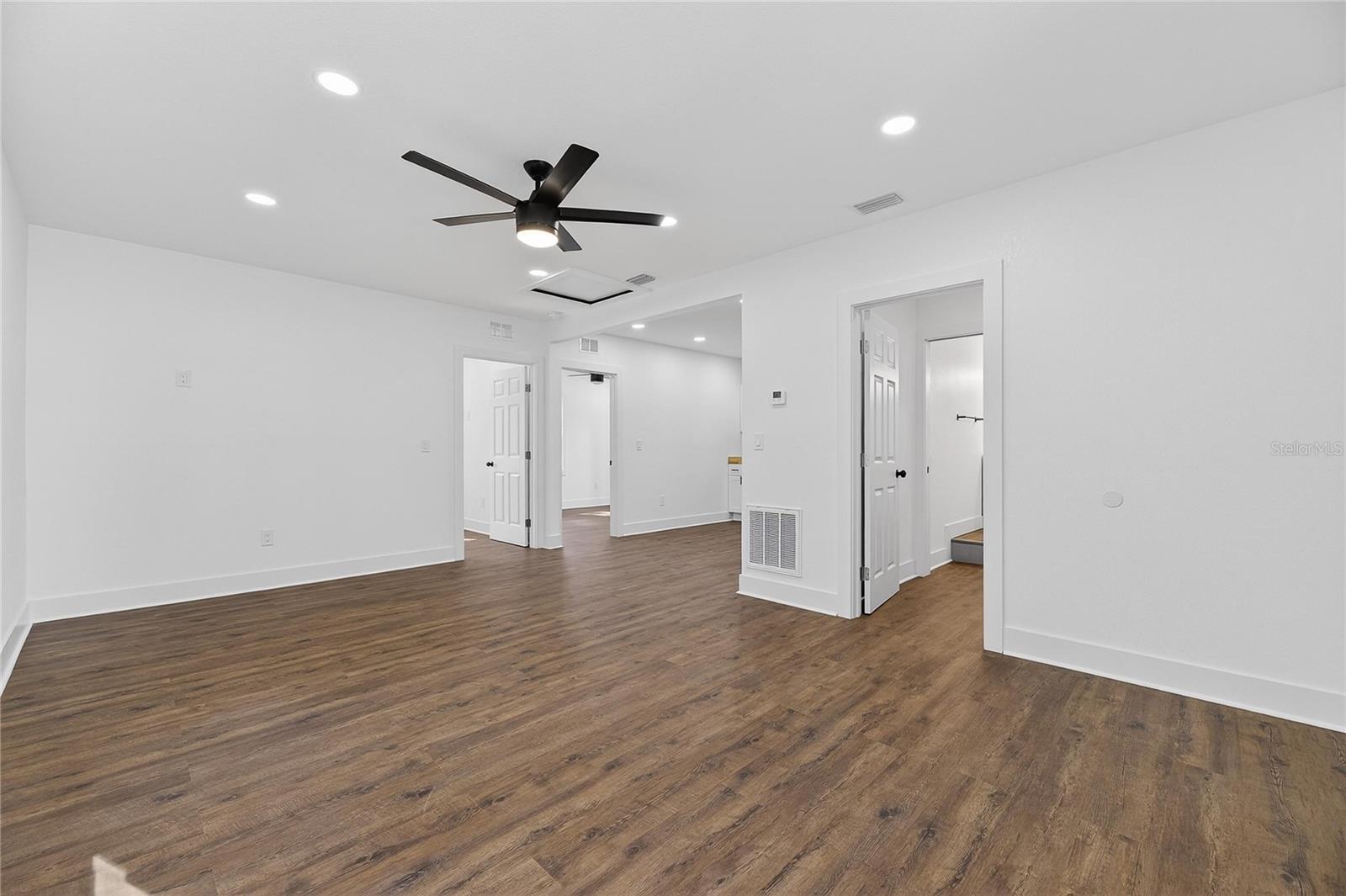 Living room of guest house