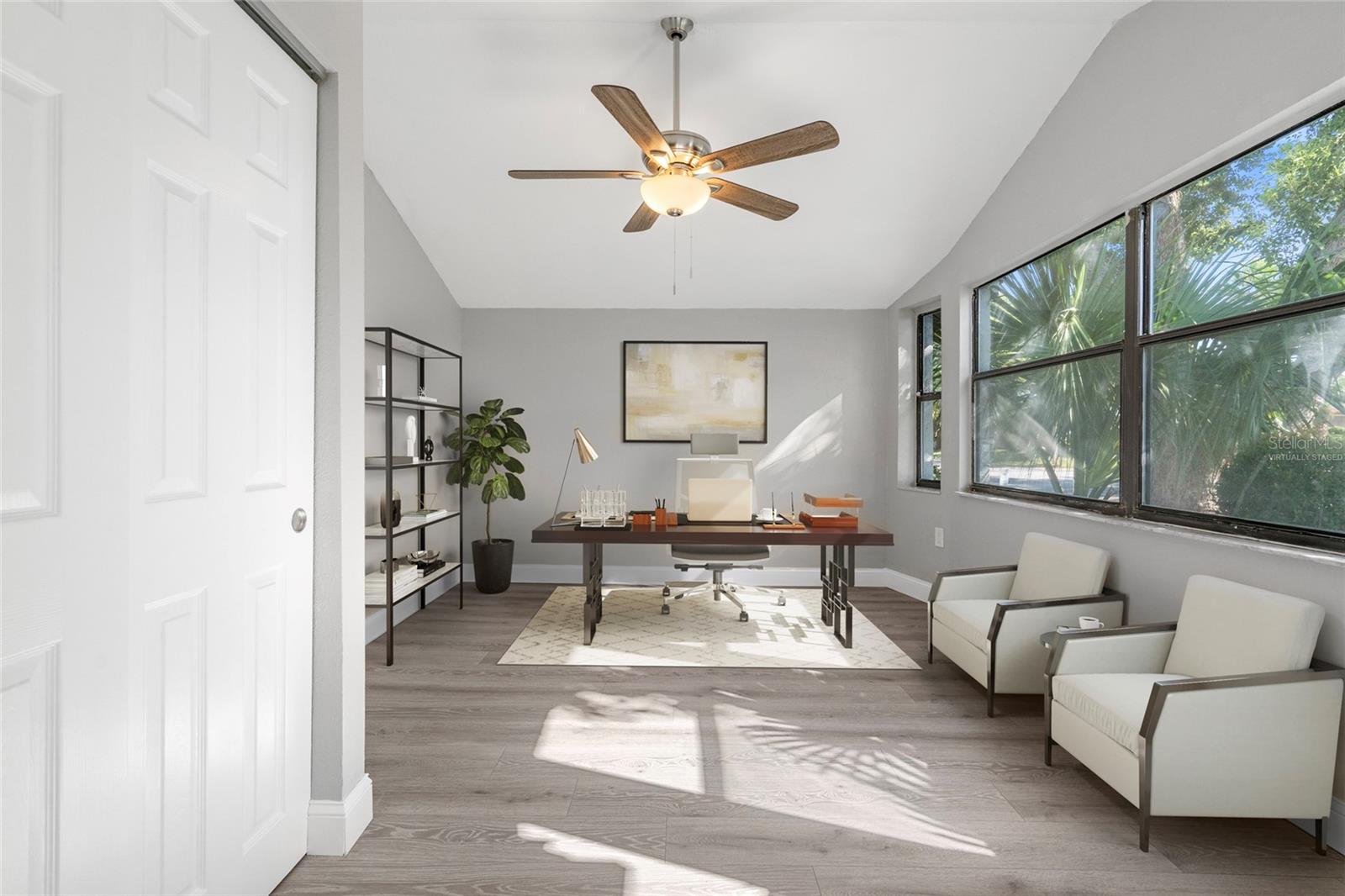 Guest Bedroom 3 / Office (virtually staged)