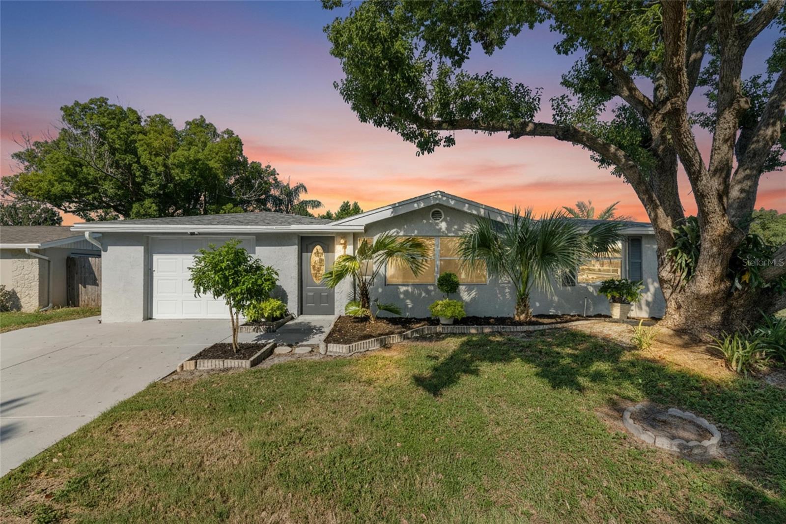 House Front evening.