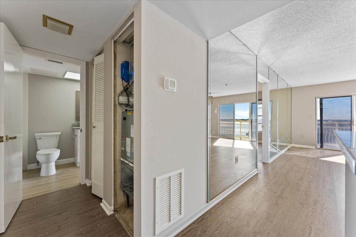 Brand new closet doors coming soon with plenty of storage!