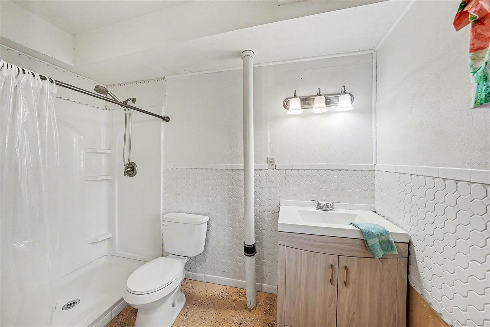 3rd Bathroom on 1st floor