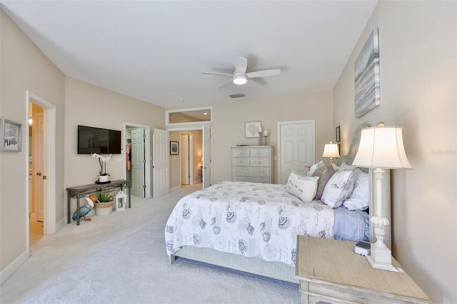 Primary Bedroom w/ 2 Walk-in Closets