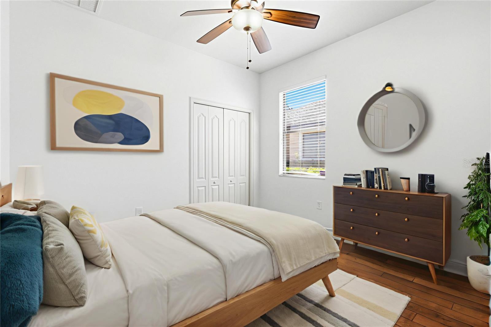 Virtually Staged-Bedroom Two