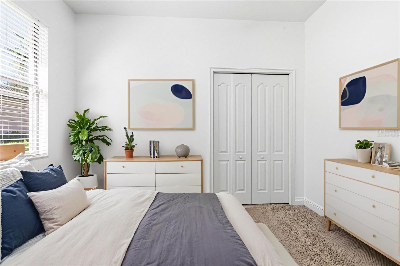 Virtually Staged-Bedroom Four