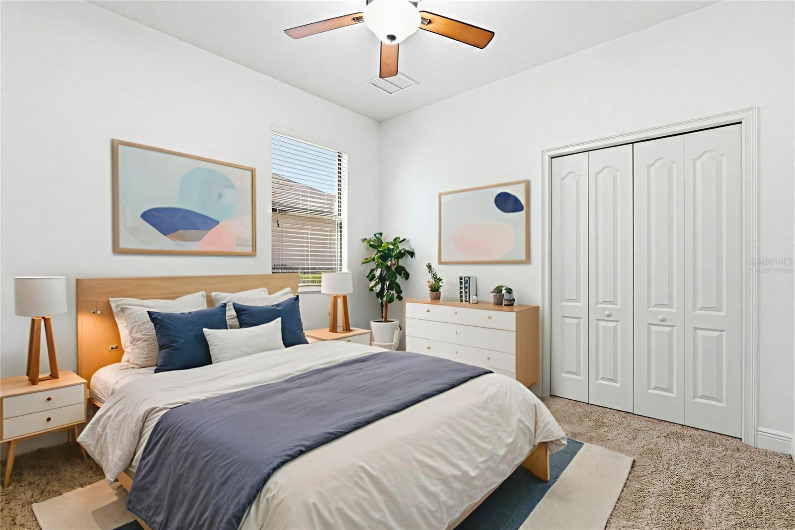 Virtually Staged-Bedroom Four